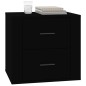 vidaXL Nachttisch Schwarz 50x39x47 cm vidaXL Nachttisch Schwarz 50x39x47 cm