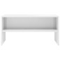 vidaXL TV-Schrank Hochglanz-Weiß 80x40x40 cm Holzwerkstoff vidaXL TV-Schrank Hochglanz-Weiß 80x40x40 cm Holzwerkstoff