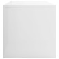 vidaXL TV-Schrank Hochglanz-Weiß 80x40x40 cm Holzwerkstoff vidaXL TV-Schrank Hochglanz-Weiß 80x40x40 cm Holzwerkstoff