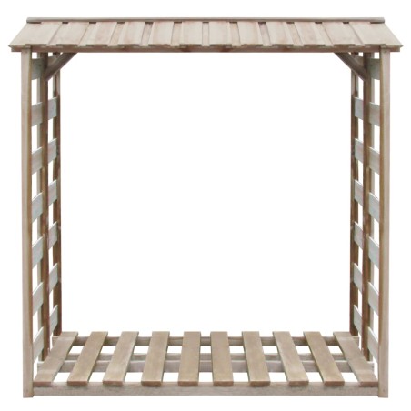 Brennholz-Lagerschuppen 150x90x176 cm Kiefernholz Imprägniert