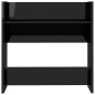 Wand-Schuhschränke 2 Stk. Hochglanz-Schwarz 60x18x60 cm Wand-Schuhschränke 2 Stk. Hochglanz-Schwarz 60x18x60 cm