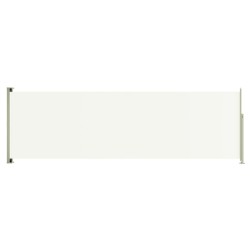 Seitenmarkise Ausziehbar 160x500 cm Creme