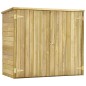 vidaXL Garten-Geräteschuppen 135x60x123 cm Kiefernholz Imprägniert vidaXL Garten-Geräteschuppen 135x60x123 cm Kiefernholz Imprägniert