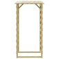 Pergola mit Dach 100x90x200 cm Imprägniertes Kiefernholz Pergola mit Dach 100x90x200 cm Imprägniertes Kiefernholz