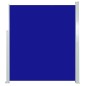 vidaXL Seitenmarkise Ausziehbar 160x500 cm Blau vidaXL Seitenmarkise Ausziehbar 160x500 cm Blau