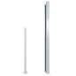 vidaXL Seitenmarkise Ausziehbar 160x500 cm Blau vidaXL Seitenmarkise Ausziehbar 160x500 cm Blau