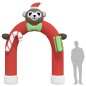 Aufblasbarer Weihnachtsbogen mit LEDs 380 cm Aufblasbarer Weihnachtsbogen mit LEDs 380 cm