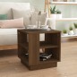 Couchtisch Braun Eichen-Optik 40x40x43 cm Holzwerkstoff Couchtisch Braun Eichen-Optik 40x40x43 cm Holzwerkstoff