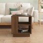 Couchtisch Braun Eichen-Optik 40x40x43 cm Holzwerkstoff Couchtisch Braun Eichen-Optik 40x40x43 cm Holzwerkstoff
