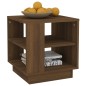 Couchtisch Braun Eichen-Optik 40x40x43 cm Holzwerkstoff Couchtisch Braun Eichen-Optik 40x40x43 cm Holzwerkstoff