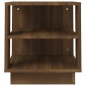 Couchtisch Braun Eichen-Optik 40x40x43 cm Holzwerkstoff Couchtisch Braun Eichen-Optik 40x40x43 cm Holzwerkstoff