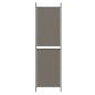 6-tlg. Paravent Anthrazit 300x200 cm Stoff 6-tlg. Paravent Anthrazit 300x200 cm Stoff