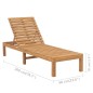 Sonnenliege Massivholz Teak Sonnenliege Massivholz Teak
