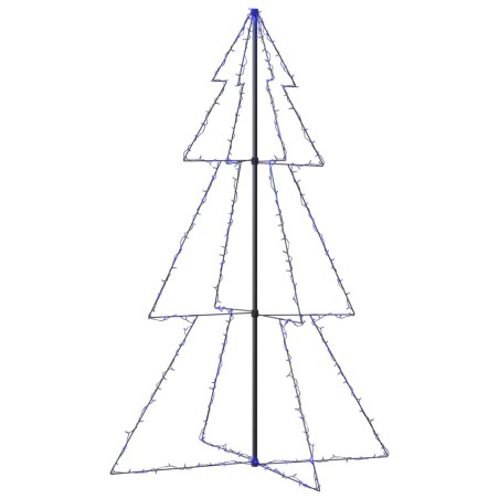 vidaXL Weihnachtsbaum in Kegelform 240 LEDs Indoor Outdoor 118x180 cm