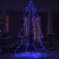 vidaXL Weihnachtsbaum in Kegelform 240 LEDs Indoor Outdoor 118x180 cm vidaXL Weihnachtsbaum in Kegelform 240 LEDs Indoor Outdoor 118x180 cm