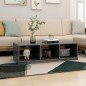 Couchtisch Grau 110x50x34 cm Massivholz Kiefer Couchtisch Grau 110x50x34 cm Massivholz Kiefer