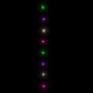 LED-Lichterkette mit 600 LEDs Pastell Mehrfarbig 60 m PVC LED-Lichterkette mit 600 LEDs Pastell Mehrfarbig 60 m PVC