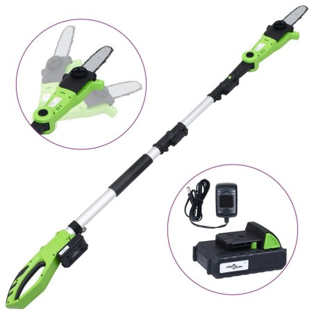 vidaXL Akku-Hochentaster mit Akkusatz 20V 1500 mAh Li-Ionen