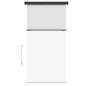 Balkon-Seitenmarkise 170x250 cm Creme Balkon-Seitenmarkise 170x250 cm Creme