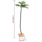 Künstliche Palme mit 136 LEDs Warmweiß 220 cm Künstliche Palme mit 136 LEDs Warmweiß 220 cm