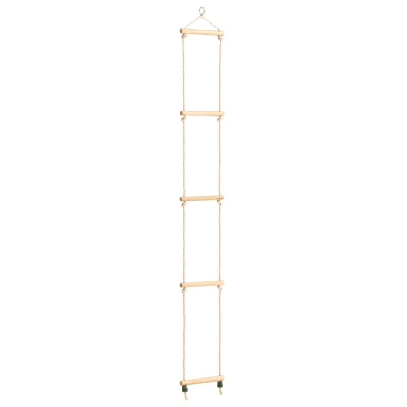 Kinder-Strickleiter Massivholz und PE 30x168 cm Kinder-Strickleiter Massivholz und PE 30x168 cm