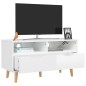 vidaXL TV-Schrank Hochglanz-Weiß 90x40x48,5 cm Holzwerkstoff vidaXL TV-Schrank Hochglanz-Weiß 90x40x48,5 cm Holzwerkstoff