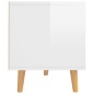 vidaXL TV-Schrank Hochglanz-Weiß 90x40x48,5 cm Holzwerkstoff vidaXL TV-Schrank Hochglanz-Weiß 90x40x48,5 cm Holzwerkstoff