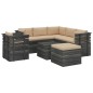 vidaXL 8-tlg. Garten-Sofagarnitur aus Paletten mit Kissen Kiefernholz vidaXL 8-tlg. Garten-Sofagarnitur aus Paletten mit Kissen Kiefernholz