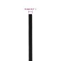 Arbeitsseil Schwarz 8 mm 100 m Polyester Arbeitsseil Schwarz 8 mm 100 m Polyester
