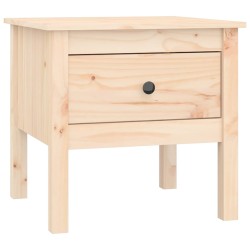 vidaXL Beistelltisch 50x50x49 cm Massivholz Kiefer