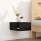 vidaXL Wand-Nachttisch Schwarz 35x35x20 cm vidaXL Wand-Nachttisch Schwarz 35x35x20 cm