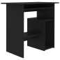 Schreibtisch Schwarz 80x45x74 cm Holzwerkstoff Schreibtisch Schwarz 80x45x74 cm Holzwerkstoff