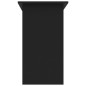 Schreibtisch Schwarz 80x45x74 cm Holzwerkstoff Schreibtisch Schwarz 80x45x74 cm Holzwerkstoff