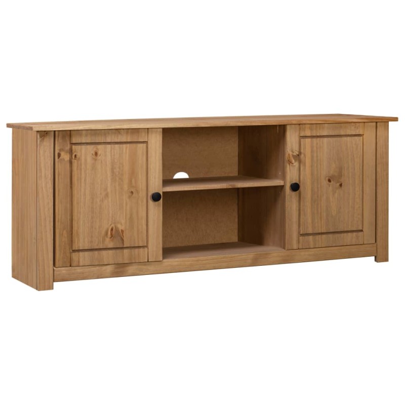 TV-Schrank 120 x 40 x 50 cm Massivholz Panama-Kiefer TV-Schrank 120 x 40 x 50 cm Massivholz Panama-Kiefer