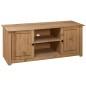 TV-Schrank 120 x 40 x 50 cm Massivholz Panama-Kiefer TV-Schrank 120 x 40 x 50 cm Massivholz Panama-Kiefer