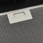 Dunstabzugshaube 60 cm Stahl und Hartglas Schwarz Dunstabzugshaube 60 cm Stahl und Hartglas Schwarz