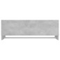 Kleiderschrank Betongrau 100x32,5x35 cm Holzwerkstoff Kleiderschrank Betongrau 100x32,5x35 cm Holzwerkstoff
