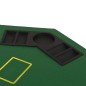 8-Spieler Poker Tischauflage Faltbar 4-fach Achteckig Grün 8-Spieler Poker Tischauflage Faltbar 4-fach Achteckig Grün