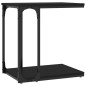 Beistelltisch Schwarz 50x35x52 cm Holzwerkstoff Beistelltisch Schwarz 50x35x52 cm Holzwerkstoff