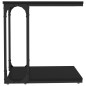 Beistelltisch Schwarz 50x35x52 cm Holzwerkstoff Beistelltisch Schwarz 50x35x52 cm Holzwerkstoff