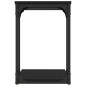 Beistelltisch Schwarz 50x35x52 cm Holzwerkstoff Beistelltisch Schwarz 50x35x52 cm Holzwerkstoff