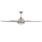 vidaXL Dekorativer Deckenventilator mit Licht 128 cm Braun vidaXL Dekorativer Deckenventilator mit Licht 128 cm Braun