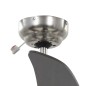 vidaXL Dekorativer Deckenventilator mit Licht 128 cm Braun vidaXL Dekorativer Deckenventilator mit Licht 128 cm Braun