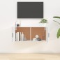TV-Wandschrank Hochglanz-Weiß 100x34,5x40 cm TV-Wandschrank Hochglanz-Weiß 100x34,5x40 cm