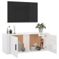 TV-Wandschrank Hochglanz-Weiß 100x34,5x40 cm TV-Wandschrank Hochglanz-Weiß 100x34,5x40 cm