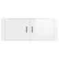 TV-Wandschrank Hochglanz-Weiß 100x34,5x40 cm TV-Wandschrank Hochglanz-Weiß 100x34,5x40 cm