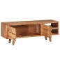 TV-Schrank Akazienholz Massiv Geschnitzte Türen 117x30x40 cm TV-Schrank Akazienholz Massiv Geschnitzte Türen 117x30x40 cm
