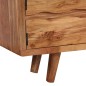 TV-Schrank Akazienholz Massiv Geschnitzte Türen 117x30x40 cm TV-Schrank Akazienholz Massiv Geschnitzte Türen 117x30x40 cm