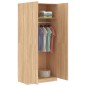 Kleiderschrank Sonoma-Eiche 90x52x200 cm Holzwerkstoff Kleiderschrank Sonoma-Eiche 90x52x200 cm Holzwerkstoff