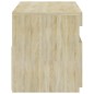 TV-Schrank mit LED-Leuchten Sonoma-Eiche 75x35x40 cm TV-Schrank mit LED-Leuchten Sonoma-Eiche 75x35x40 cm
